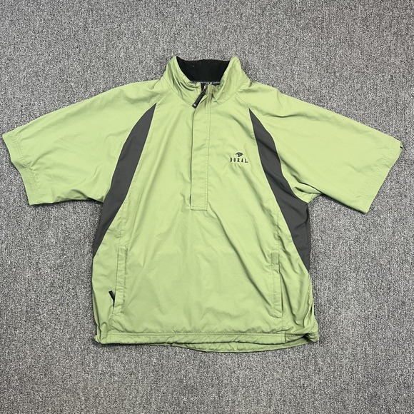 Cutter & Buck Vintage Golf Windbreaker Medium Short Sleeve 1/4 Zip Pullover — photo 2